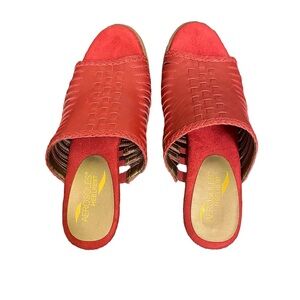 Aerosoles Women's Red Slide Sandals